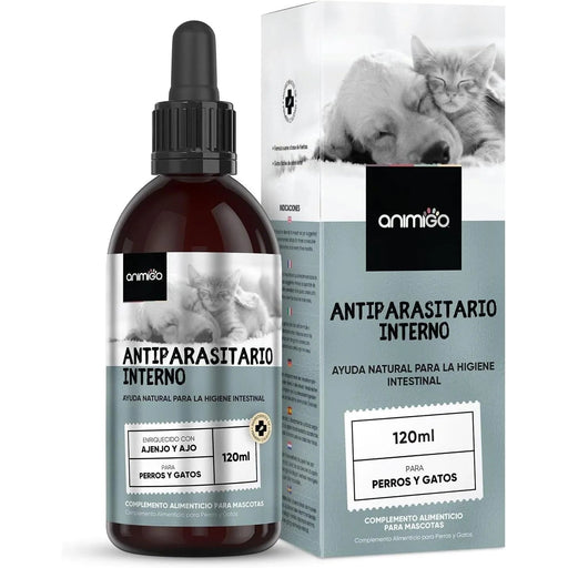 Antiparasitário interno para cães e gatos - 120 ml - solução líquida para desparasitação interna - PetDoctors - Loja Online