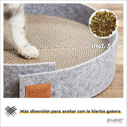 Arranhador para gato com erva gateira PiuPet® - PetDoctors - Loja Online
