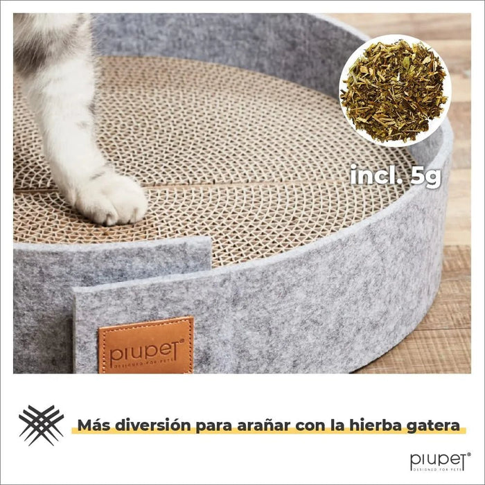 Arranhador para gato com erva gateira PiuPet® - PetDoctors - Loja Online
