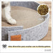 Arranhador para gato com erva gateira PiuPet® - PetDoctors - Loja Online
