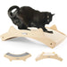 Arranhador / Raspador para gatos com frente e verso em sisal e estrutura de madeira - PetDoctors - Loja Online