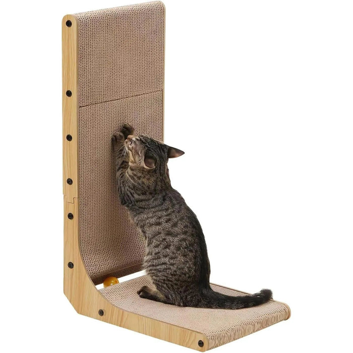 Arranhador / Raspador para gatos em forma de L - PetDoctors - Loja Online