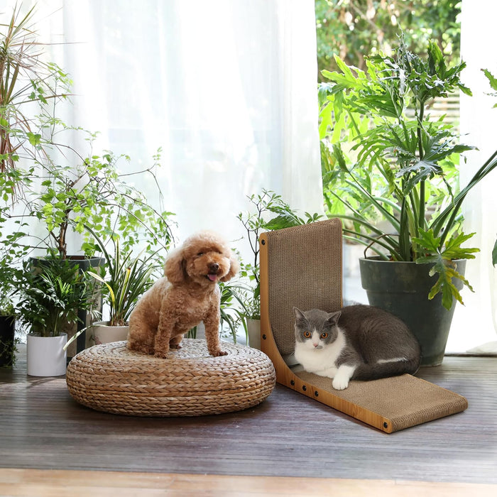 Arranhador / Raspador para gatos em forma de L - PetDoctors - Loja Online