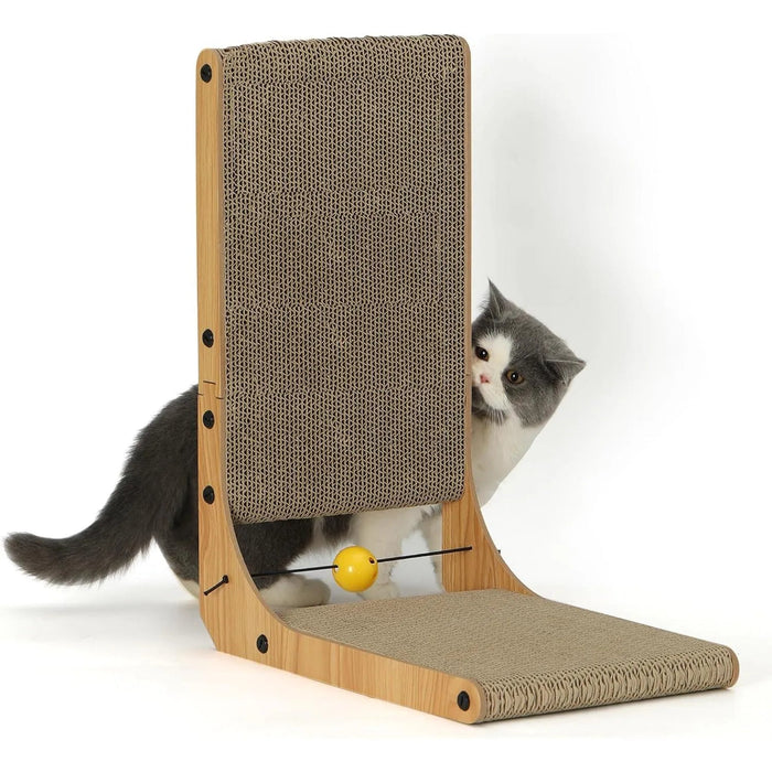 Arranhador / Raspador para gatos em forma de L - PetDoctors - Loja Online