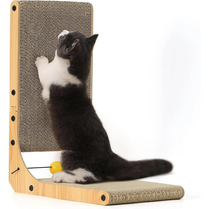 Arranhador / Raspador para gatos em forma de L - PetDoctors - Loja Online