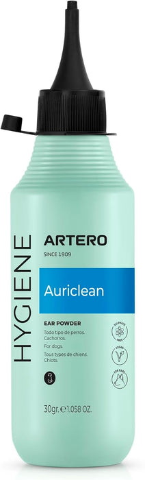 Artero Auriclean. Pó anti - séptico para remover os pêlos dos ouvidos de cães - PetDoctors - Loja Online