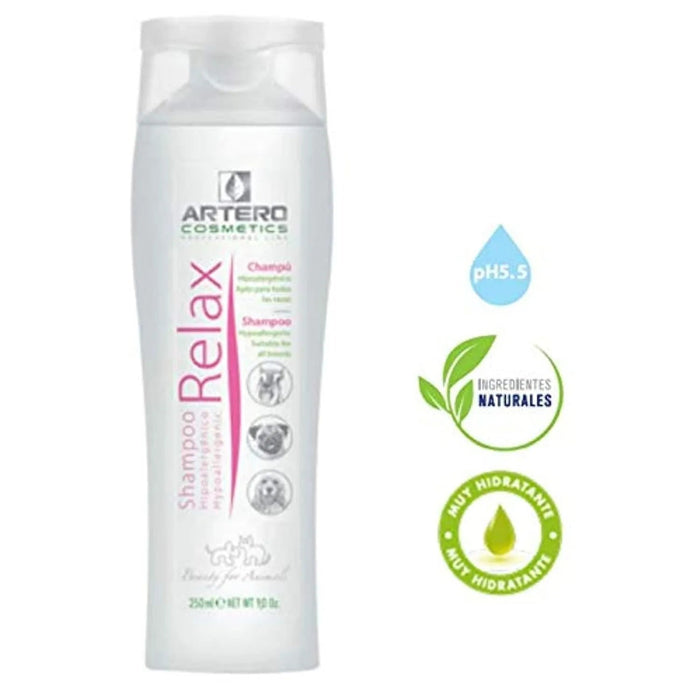 Artero Champô Relax 5000ml - 5 litros - Hipoalergénico. - PetDoctors - Loja Online