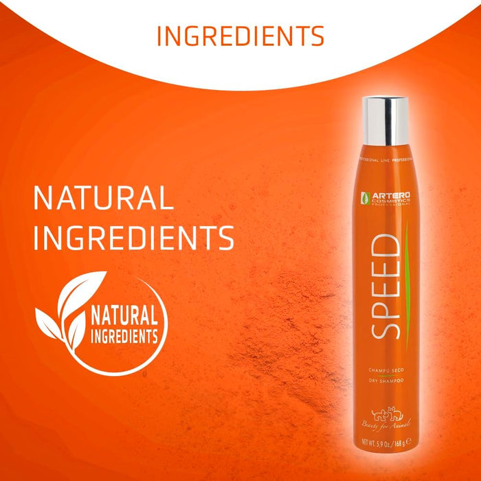Artero Shampoo a Seco Speed 300 ml para cães e gatos, spray sem água nem enxaguamento, fabuloso e eficaz - PetDoctors - Loja Online