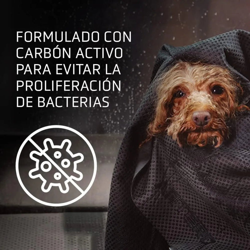 Artero Toalha ultra absorvente para cães ionizada e de carbono. Reduz o tempo de secagem em 60% - PetDoctors - Loja Online