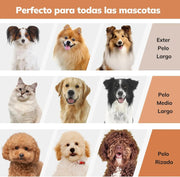 Aspirador para animais de estimação, máquina de cortar pêlo a cães com 3 litros, sucção potente - multifunções 5 em 1 - PetDoctors - Loja Online