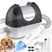 Aspirador para animais de estimação, máquina de cortar pêlo a cães com 3 litros, sucção potente - multifunções 5 em 1 - PetDoctors - Loja Online