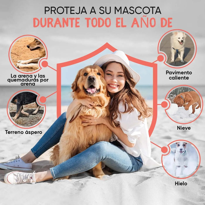 Bálsamo Protetor de almofadas das patas e de nariz de cães e gatos, creme hidratante natural, com cera de abelha e óleos essenciais, para irritação, comichão e pele rachada e seca - PetDoctors - Loja Online