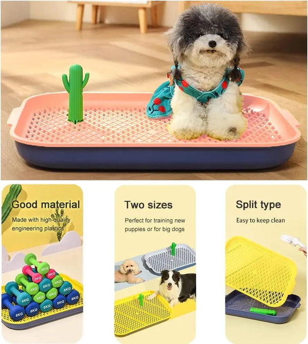 Bandeja Sanitária / WC de Treino para Cães, Lavável - PetDoctors - Loja Online