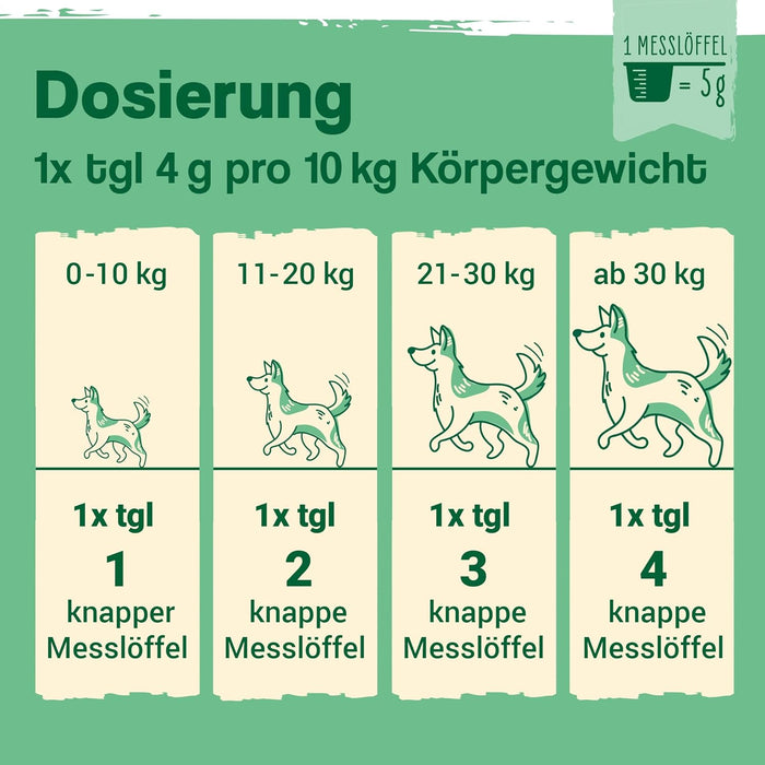 Barf Perfect 400 g - Barf Minerais para Cães - Magnésio para Cães - Zinco para Cães - Cálcio para Cães - Barf Additive Food Dog - Para as Articulações dos Cães - PetDoctors - Loja Online