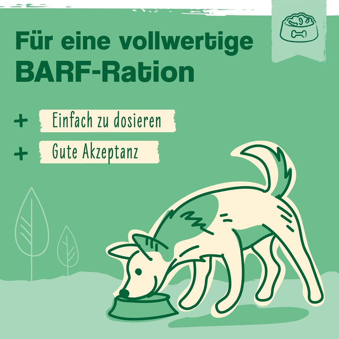 Barf Perfect 400 g - Barf Minerais para Cães - Magnésio para Cães - Zinco para Cães - Cálcio para Cães - Barf Additive Food Dog - Para as Articulações dos Cães - PetDoctors - Loja Online