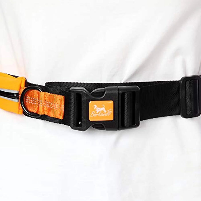 Barkswell Trela / Cinto mãos livres para correr com cães, com refletor e bolsa - PetDoctors - Loja Online