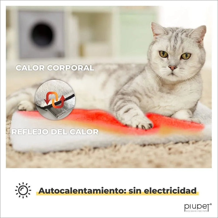 Base Térmica para Gatos ou Cães, sem eletricidade ou baterias, almofada de calor (PiuPet® ) - PetDoctors - Loja Online
