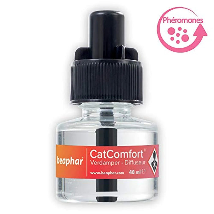 Beaphar – Catcomfort – Difusor eléctrico de feromonas para Gatos – Reduz o stress sem dependência nem sonolência – 1 Difusor e 1 Recarga de 48 ml - PetDoctors - Loja Online
