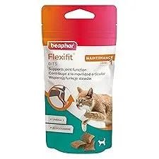 Beaphar Flexifit bits - Snack articular para gatos - sabor a peixe, ômega 3, glucosamina - 35 g - PetDoctors - Loja Online
