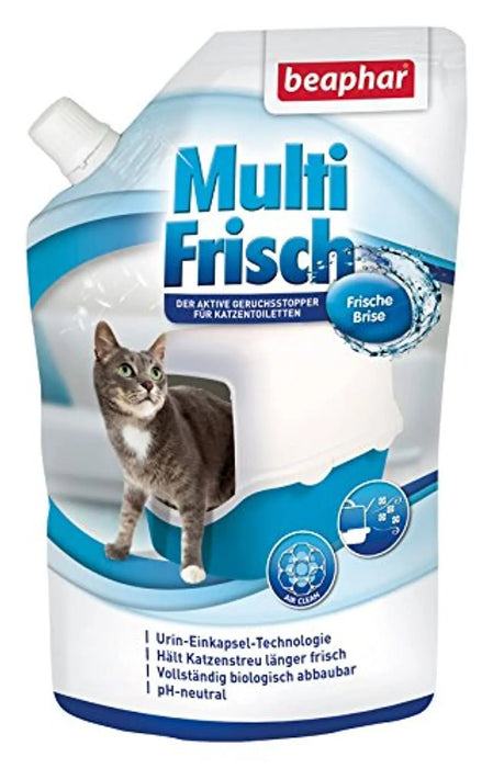 Beaphar Fresco Brisa Fresca, neutralizador de odôres para Areia para Gato (Aroma a Brisa Fresca, 400 gr) - PetDoctors - Loja Online