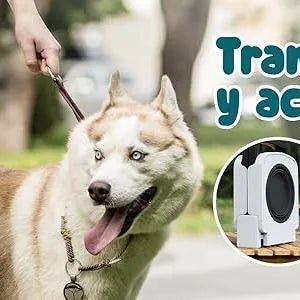Bebedor e Comedor elevado e portátil para cães e gatos | dobrável | design compacto e alças integradas ideal para viagem - PetDoctors - Loja Online