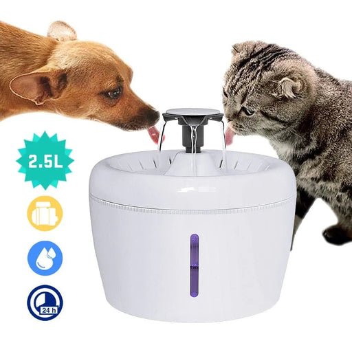 Bebedouro Automático de 2.5L para Cães ou Gatos - PetDoctors - Loja Online