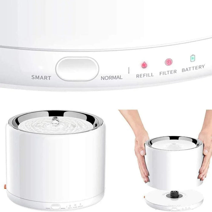 👉 Bebedouro Automático Inteligente para 🐶 Cães e 🐱 Gatos, Silencioso - com Aviso de falta de água ✅ e Mudança de filtro - PetDoctors - Loja Online