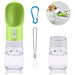 Bebedouro / Garrafa de Água Portátil para Cães e Gatos, com Comedouro (258 ml) - PetDoctors - Loja Online