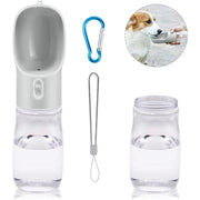 Bebedouro / Garrafa de Água Portátil para Cães e Gatos, com Comedouro (258 ml) - PetDoctors - Loja Online