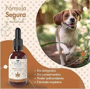 Belly Óleo de cânhamo ômega 3 e 6 para cão, 100 ml - complemento alimentar para a pele e a pelagem - ajuda na ansiedade - rico em vitaminas A, B, E, C e D - PetDoctors - Loja Online