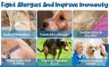 Biscoitos para alívio de alergias e comichões, para cães (30 unidades de sabor a pato), snack anticomichão - PetDoctors - Loja Online