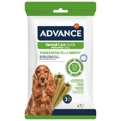 Biscoitos para cão Advance Dog Dental Care Stick Medium & Maxi | 180 g - PetDoctors - Loja Online