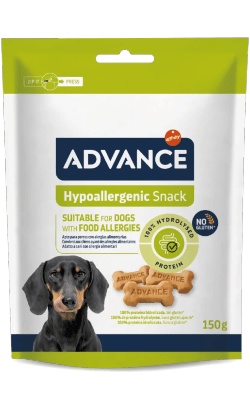 Biscoitos para cão Advance Dog Hypoallergenic Snack | 150 g - PetDoctors - Loja Online