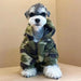 Blusão / Camisola com padrão de Camuflagem - Quente e Confortável - Para Cães Pequenos e Médios - PetDoctors - Loja Online