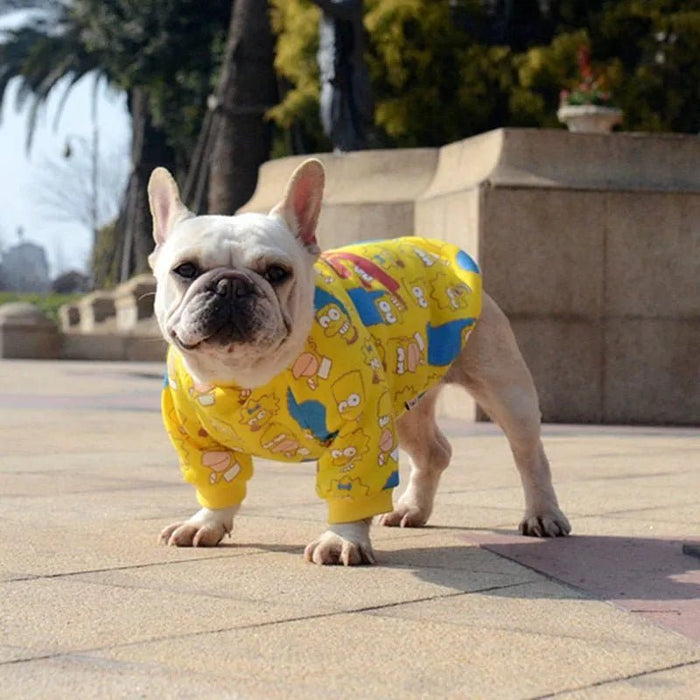 Blusão com Capuz para Cães (French Bulldog ou raças pequenas ou médias) - PetDoctors - Loja Online