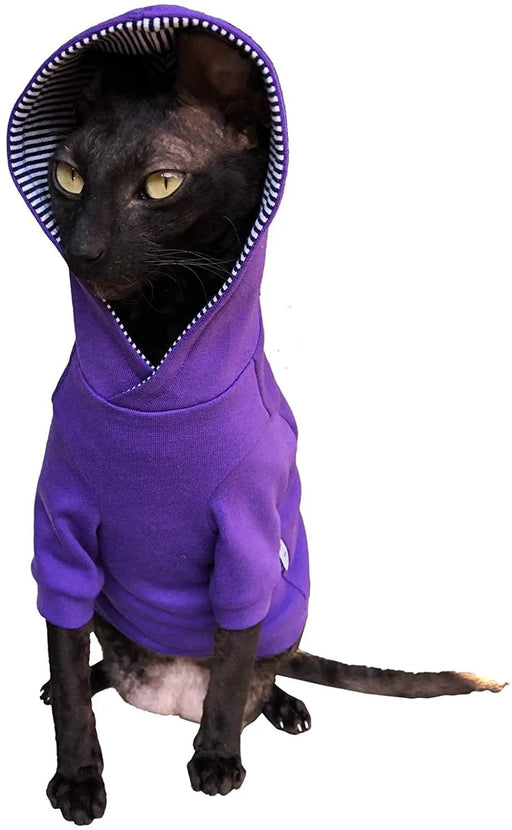 Blusão com capuz para gatos Sphynx ou outros - PetDoctors - Loja Online