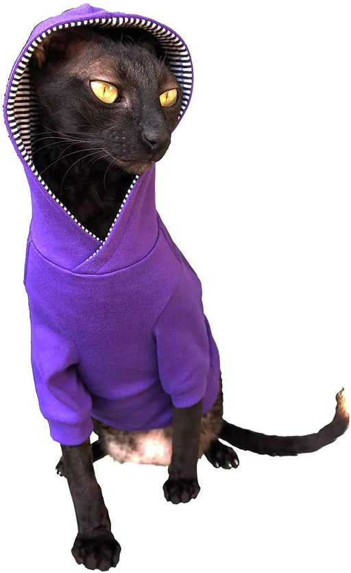 Blusão com capuz para gatos Sphynx ou outros - PetDoctors - Loja Online