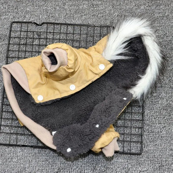 Blusão Impermeável, de Inverno, para Cães Pequenos e Médios - PetDoctors - Loja Online