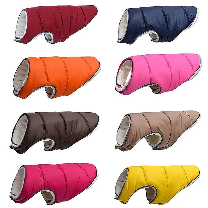 Blusão Quente e Confortável para Cães Pequenos, Médios e Grandes (Fleece Jacket) - PetDoctors - Loja Online