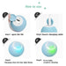 Bola / brinquedo com auto - movimento para gatos ou cães (carregamento USB) - PetDoctors - Loja Online