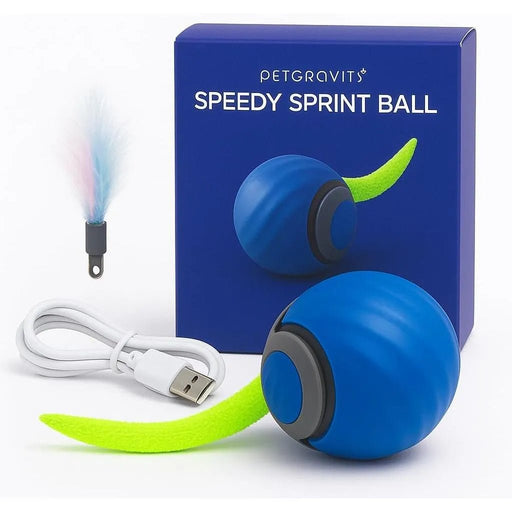 Bola / brinquedo interativo para gatos, Speedy Tail - PetDoctors - Loja Online