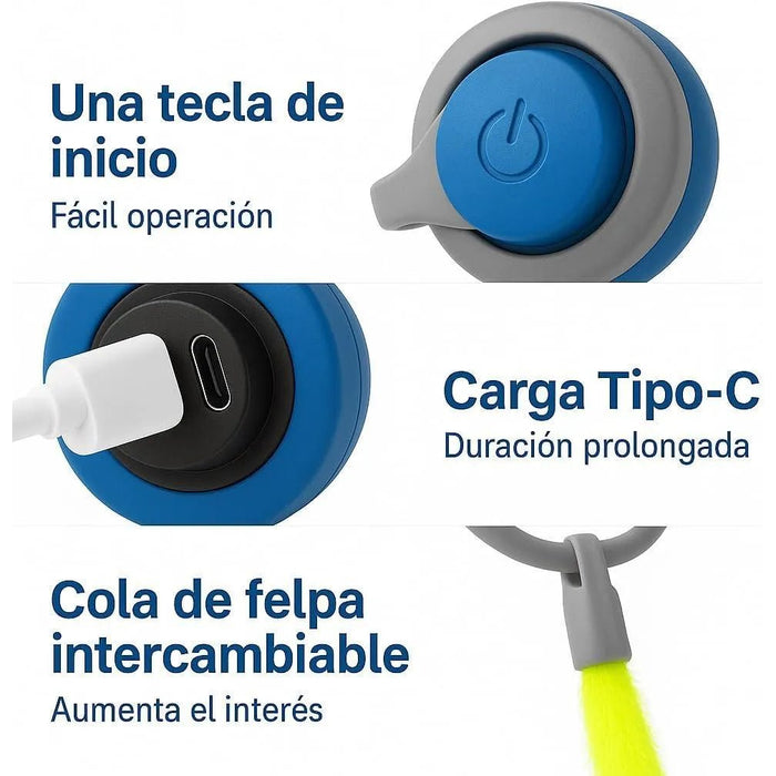 Bola / brinquedo interativo para gatos, Speedy Tail - PetDoctors - Loja Online