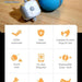 ⭐️⭐️⭐️⭐️⭐️ Bola "Inteligente" / Brinquedo Super - Divertido para 🐶 Cães e 🐱 Gatos (carregamento USB - Luz LED Flash) ⭐️⭐️⭐️⭐️⭐️ - PetDoctors - Loja Online