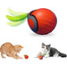 Bola Inteligente Interativa para Gatos com Cauda, Exercício Garantido, Bola Ativada por Movimento e Recarregável via USB - PetDoctors - Loja Online