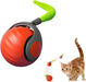 Bola Inteligente Interativa para Gatos com Cauda, Exercício Garantido, Bola Ativada por Movimento e Recarregável via USB - PetDoctors - Loja Online