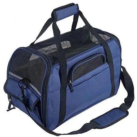 Bolsa de ombro / Transportadora para cães e gatos, em malha respirável (2 tamanhos) - PetDoctors - Loja Online