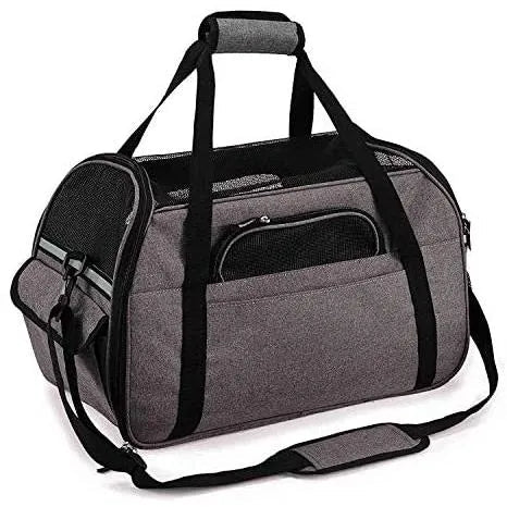 Bolsa de ombro / Transportadora para cães e gatos, em malha respirável (2 tamanhos) - PetDoctors - Loja Online