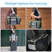Bolsa de transporte para Cães, Gatos ou Coelhos, dobrável, respirável, com colchão macio, 43 x 28 x 28 cm - PetDoctors - Loja Online