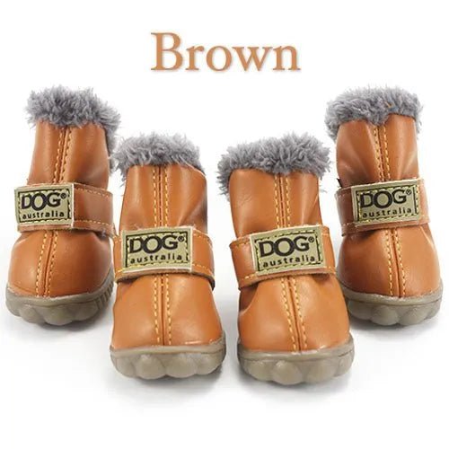 Botinhas de inverno impermeáveis para o seu cão (4 botas) - PetDoctors - Loja Online