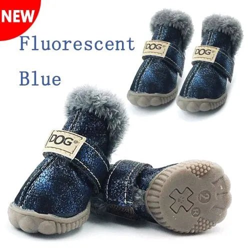 Botinhas de inverno impermeáveis para o seu cão (4 botas) - PetDoctors - Loja Online
